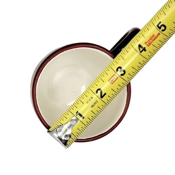 Panino Handpainted Mug Southwest Incan Style 4" Women Hats Signed by Artist - Picture 11 of 12